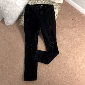 Women’s Black Old Navy Jeans - Size 6